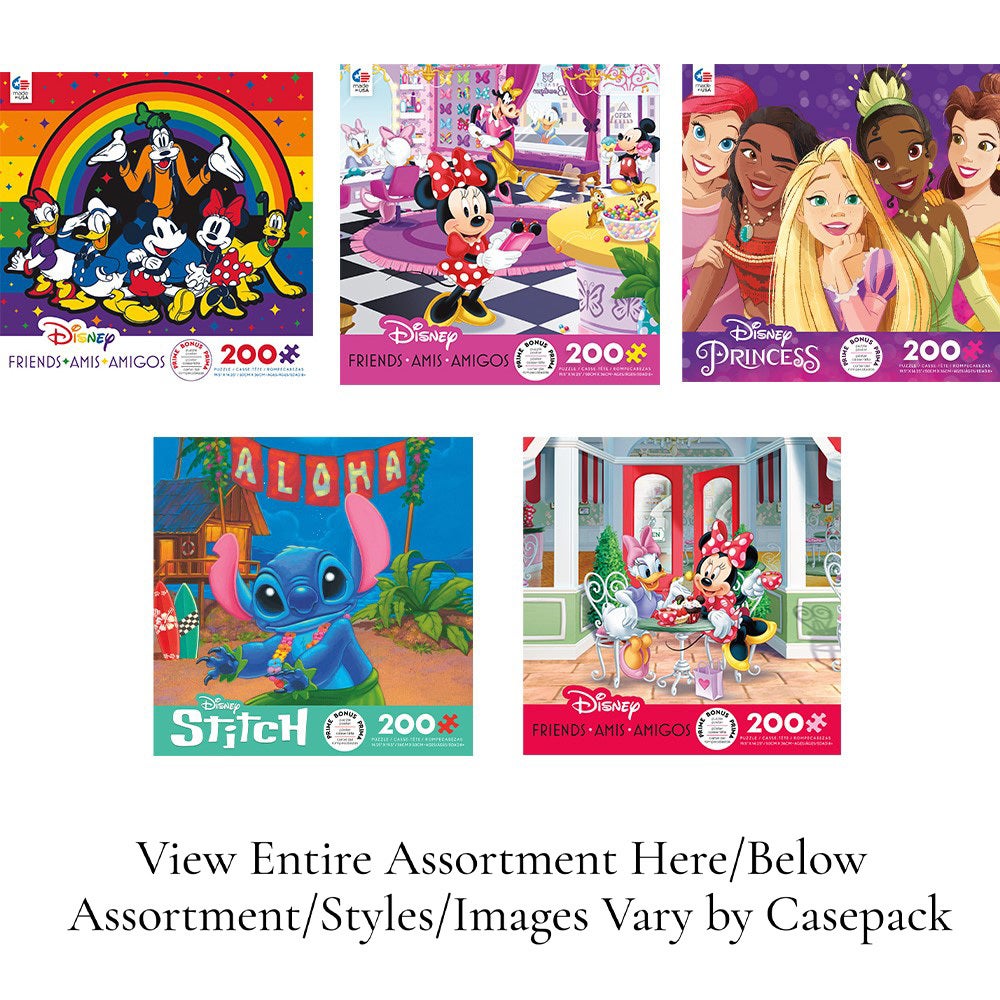 200PC DISNEY FRIENDS ASST (6) BL